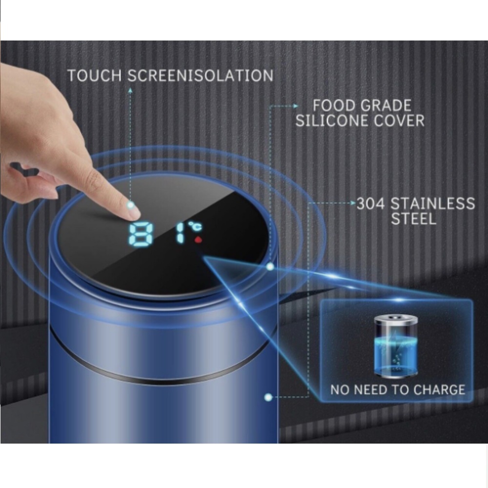 Miniatura 10 de Set x2 Termos Digitales Inteligente 500m